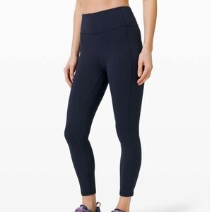 Lululemon Invigorate High-Rise Tight 25" True Navy Size 8